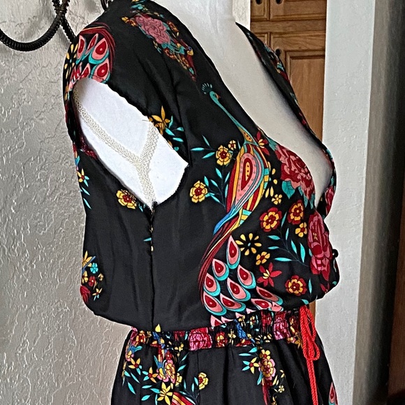 Flowered MIDI dress - Picture 3 of 3